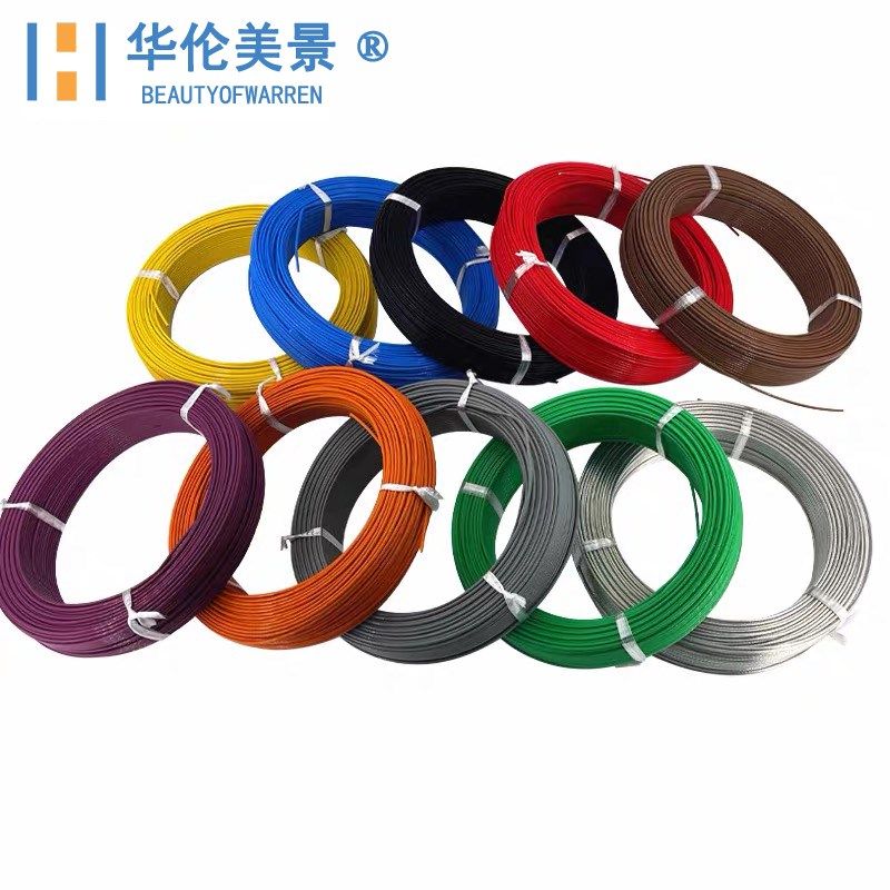 HLMJ1332铁氟龙耐高温线氟塑料电子线10/12/14/16/18/20/18/16AWG
