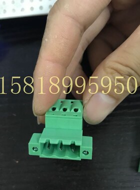 三洋伺服驱动器插头 3孔RS2W01A0KL10XXXXC00 U V W 端子连接器