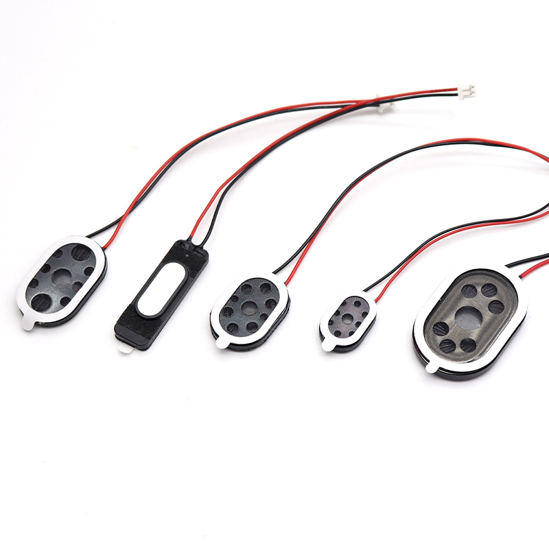 1510/2014/2030/2415/2809椭圆形扬声器8欧1W小喇叭带插头1.25MM