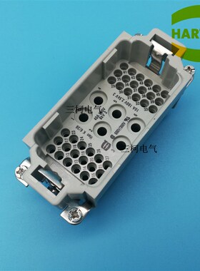 HARTING哈丁浩亭09380423001 6+36 42针公芯重载连接器Han K 6/36