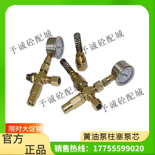 电动润滑泵柱塞副黄油泵柱塞 泵芯 搅拌站油泵出油口 油脂泵