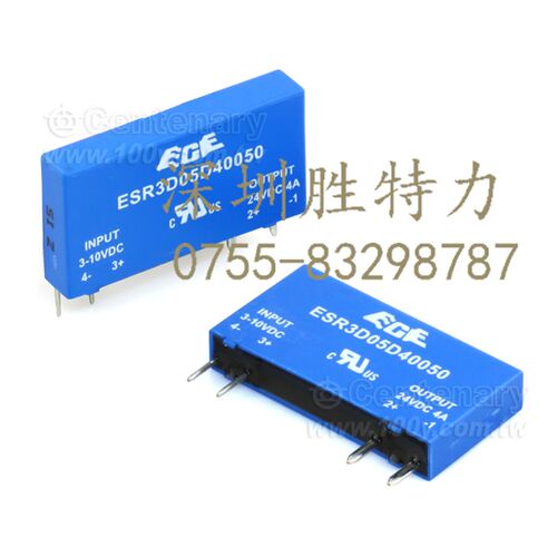 ESR3D24D40050Z ECE继电器 Mini SSR Vin 12Vdc Vout 24Vdc/4A