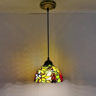 田园风格 单头吊灯玄关灯走廊过道阳台衣帽间灯饰地中海创意灯饰