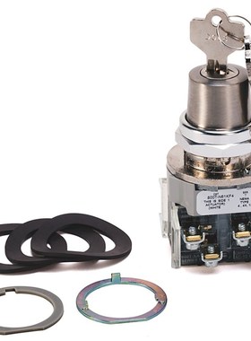 原装 800T-N61KN4  美国AB罗克韦尔 钥匙选择开关800T-N61KF4