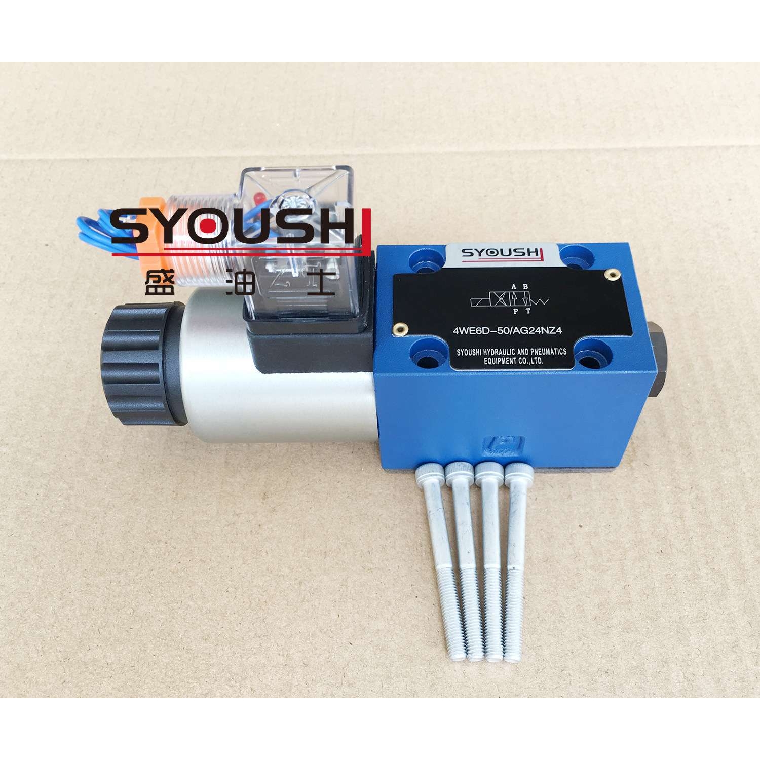 电磁换向阀4WE6A/4WE6B/4WE6C/4WE6D/4WE6Y OF 24V 220V质保一年