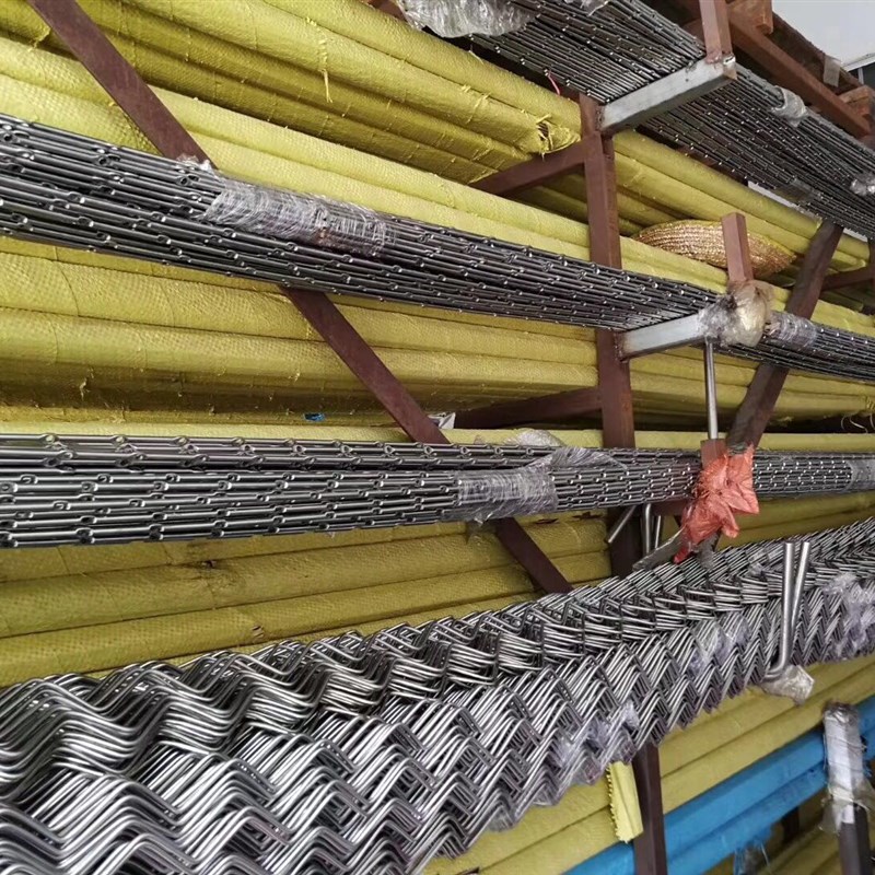 304不锈钢4mm波浪形条实心圆钢晾衣架防风配件不锈钢波浪形圆钢条