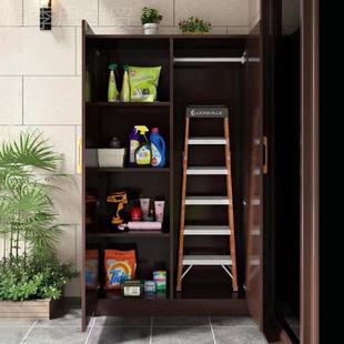 ARM户外加厚铝合金园庭防院防水晒花工具柜纳室外多功能置物收储