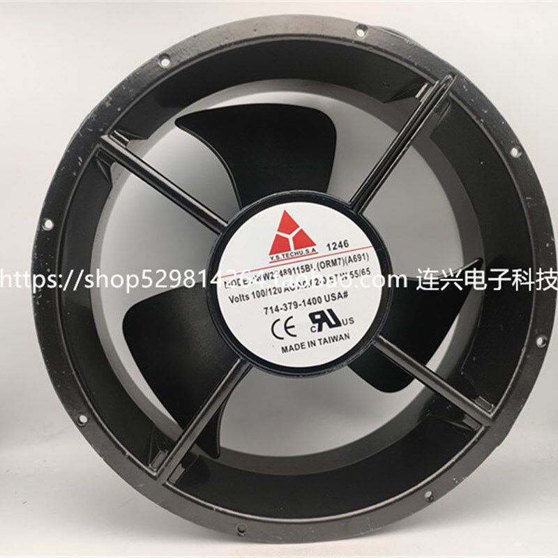 Y.S TECH全新WW25489115BL ORM7 A691 100/120V 55/65W 风机风扇