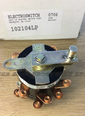 ELECTROSWITCH SERIES 102104LP 102 AUXILIARY旋转开关 档位开关