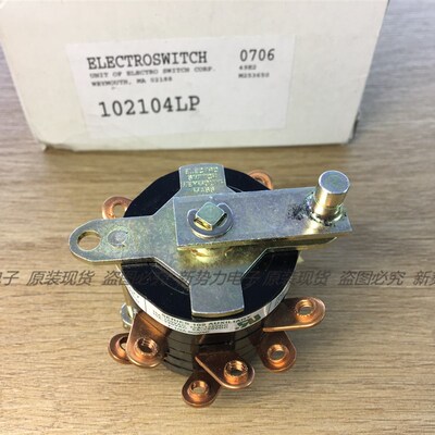 ELECTROSWITCH SERIES 102104LP 102 AUXILIARY旋转开关 档位开关