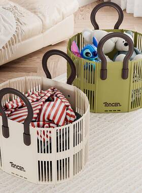 家用提式PGH脏衣手篮卫生间折叠纳大容脏量衣服多功能镂空收筐脏