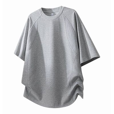 日本品牌美式正肩短袖T恤男夏季