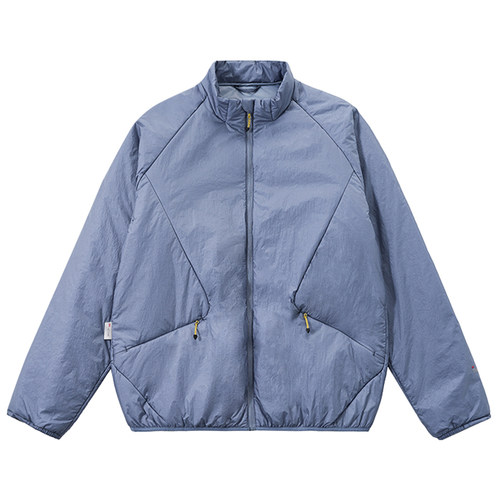 DESIGNSECRETS 25FW3M新雪丽防泼水运动棉服男立领纯色防风外套潮