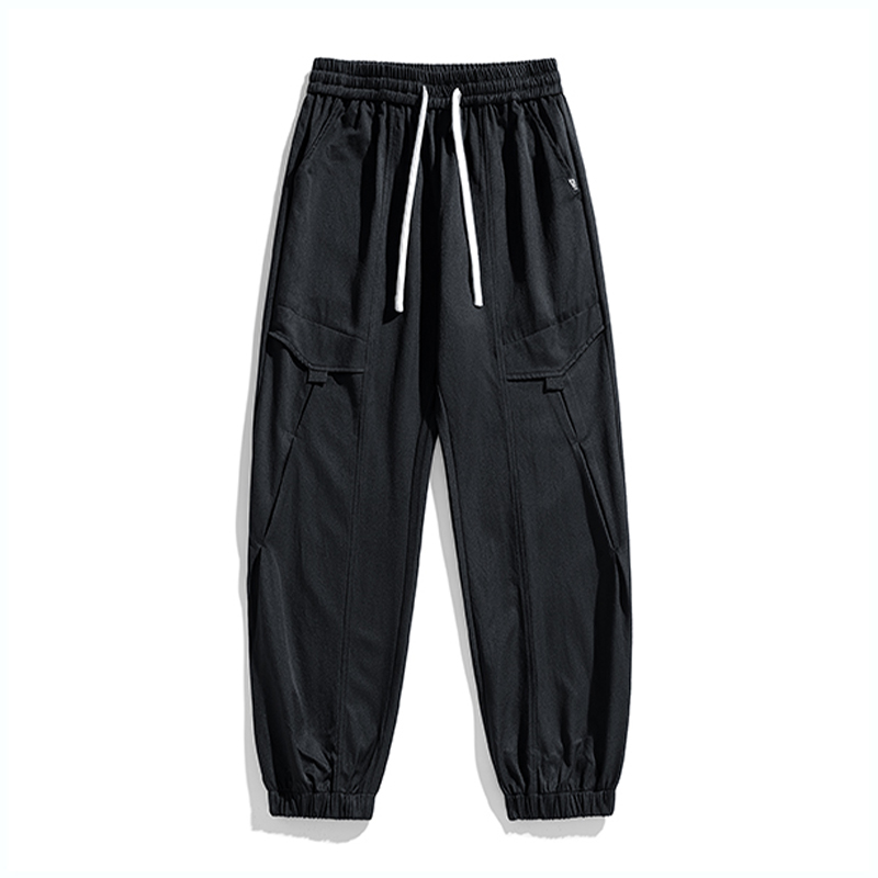 DESIGNSECRETS  25FW户外休闲防风防水冲锋裤男士宽松束脚工装裤