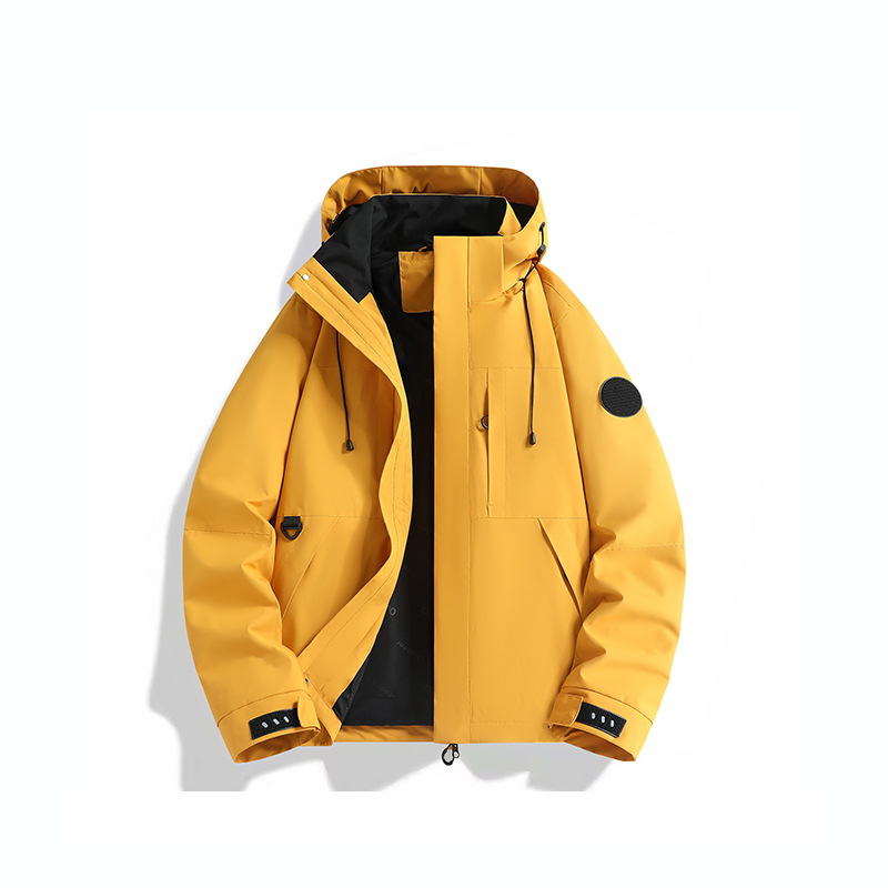 DESIGNSECRETS  25FW户外登山服男女防风防水宽松休闲情侣冲锋衣