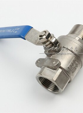 不锈钢内外丝球阀 不锈钢二片式内螺纹球阀 DN15 20 25 32 40 50