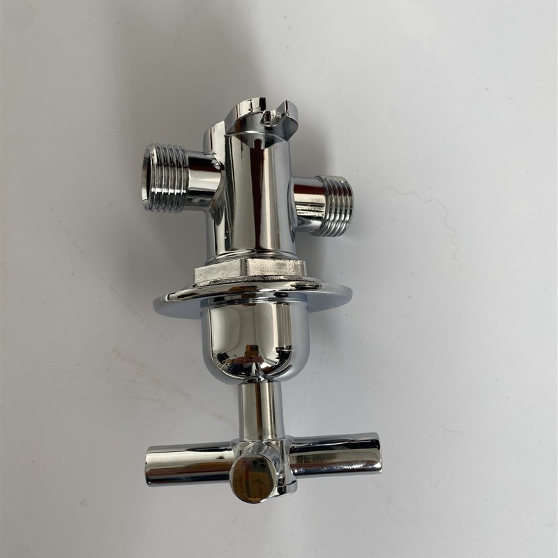 酒店食堂饭店节能炉灶进水旋转阀门长流水降温阀十字手柄三角阀