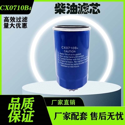 潍坊潍柴动力发电机组CX0710B4柴油滤芯原厂配件R6105AZLD滤清