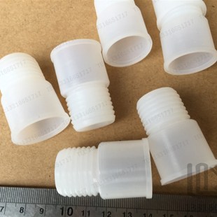 硅胶 螺纹 翻口塞 螺口密封橡胶塞 24号 反口塞子 耐高温