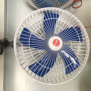 电动车面包车货车专用工程车车载电风扇12V摇头12伏8寸10寸电扇24