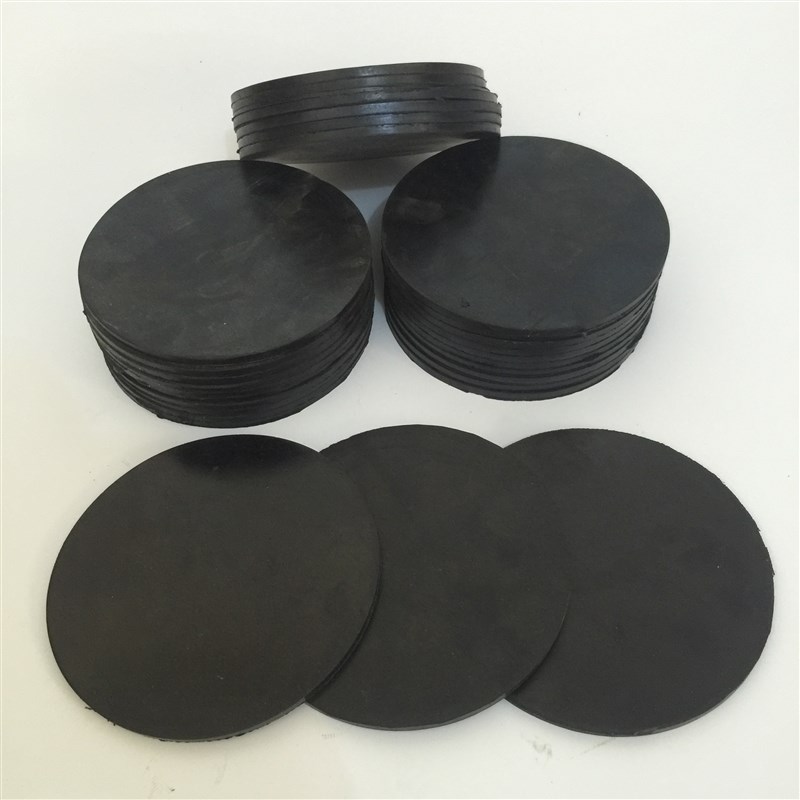 圆盘取样器黑色橡胶垫片 胶垫 刀片手压取样刀克重仪垫板五片包邮