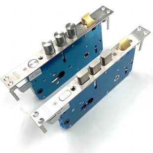 老式 30x240大铁门锁体家用锁配件 防盗门不锈钢锁体通用型24x240