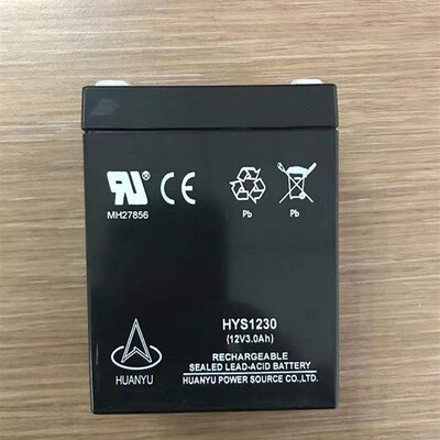 HUANYU环宇蓄电池 HYS1230 12V3AH监护仪 仪器仪表 应急电源电瓶