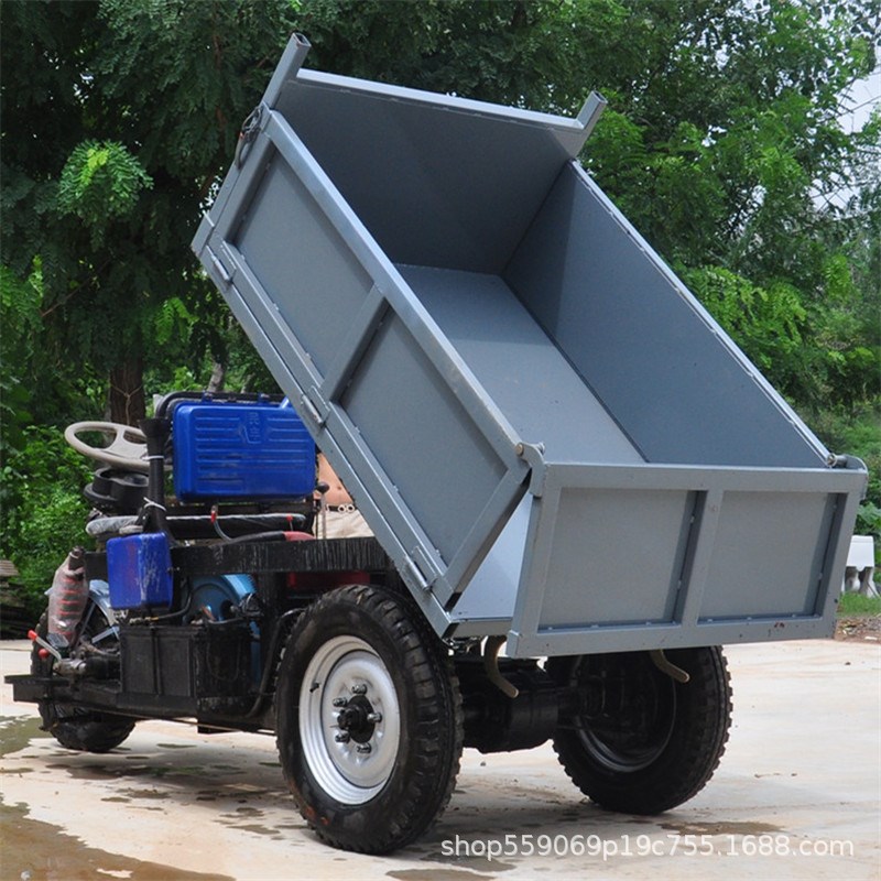 垒资供应 多用途柴油三轮自卸车 工程 农用三轮拉货三开门运输车