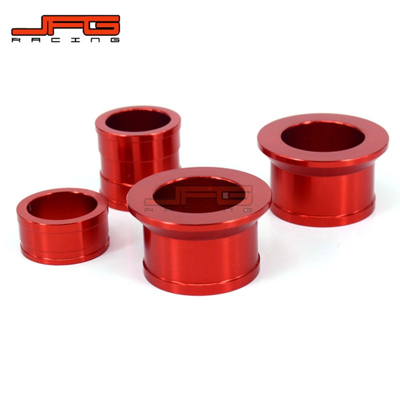 越野摩托车CR125/250R CRF250/450/X/R改装铝合金CNC前后轮毂隔套