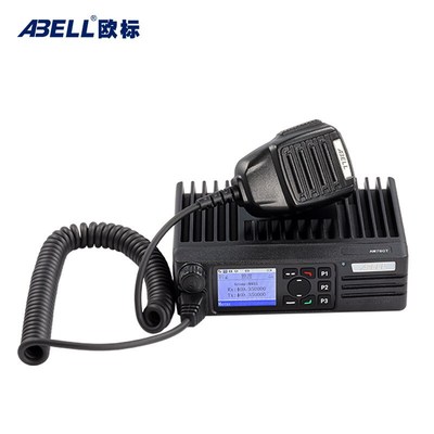 欧标车载台AM780T大功率电台户外自驾游数模对讲民用50公里远距离