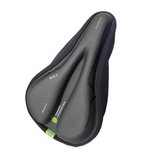 单车防震鞍硅胶自行车公路坐垫套超软硅胶座套防水加厚坐垫套山地