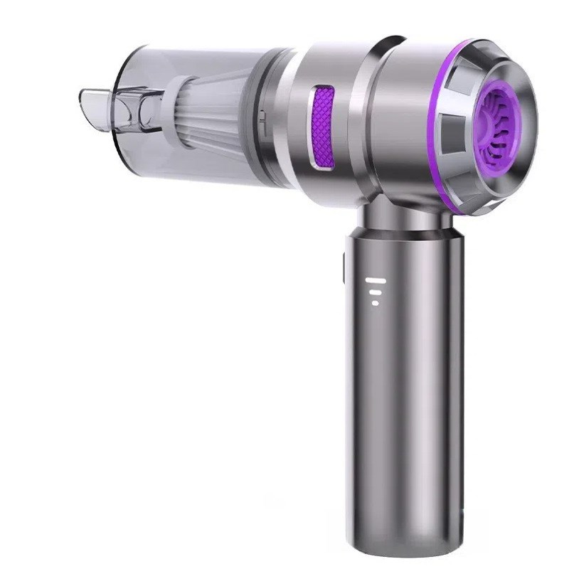 车载吸尘器三档大吸力无线电量显示便携无刷家用手持除尘器吸尘器