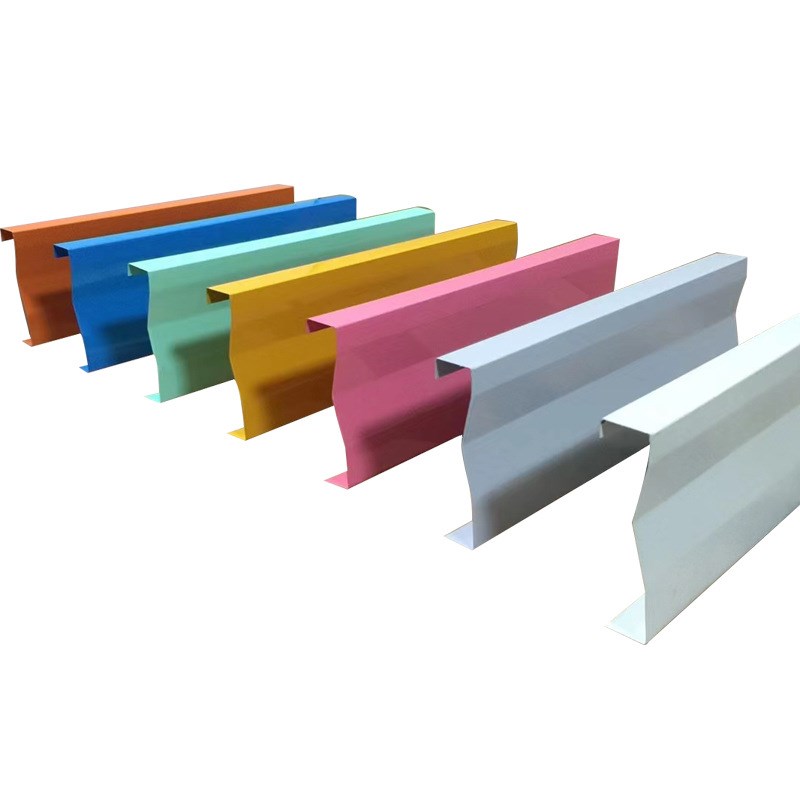 U型铝方通铝合金天花吊顶铝格栅木纹铝扣板天花U型铝方通