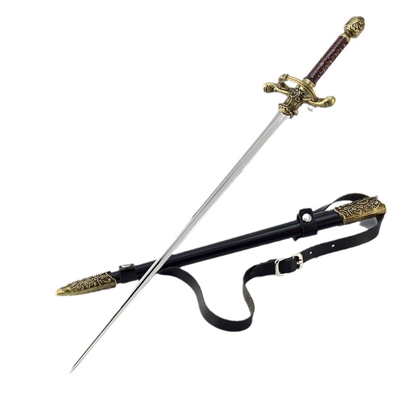 权利的游戏影视周边艾丽娅缝衣针全金属带鞘模型工艺品摆件