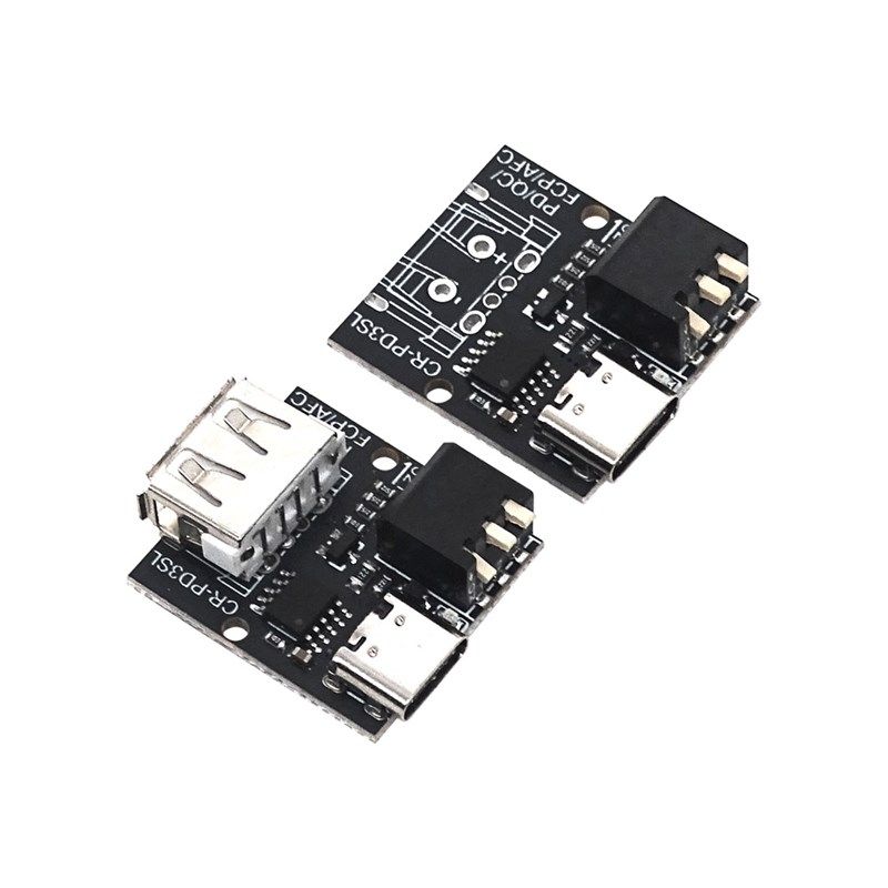 PD诱骗器2.03.0转DC触发快充电压检测器散热器笔记本供电改Type-C