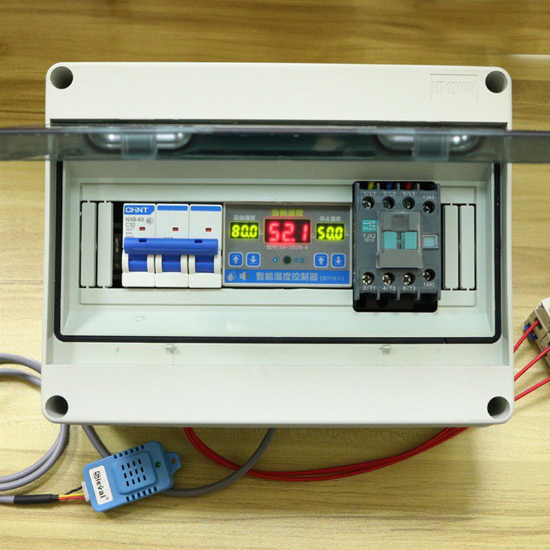 西法电子智能湿度控制器高精度湿控仪380V/5KW套装SV-202B-4(1)
