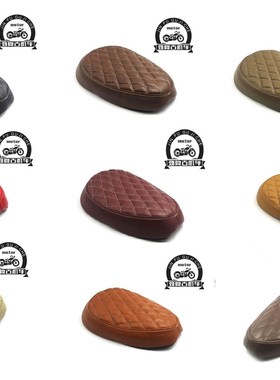 适用幼兽C50/C70座垫 CUB110幼兽单人坐包 嘉陵CoCo双线手工坐垫