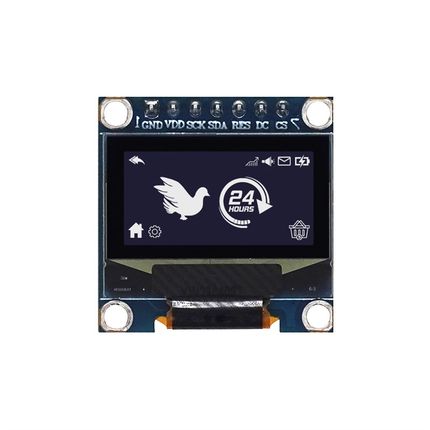 0.96寸7脚OLED液晶屏模块12864液晶显示屏支持SPI接口