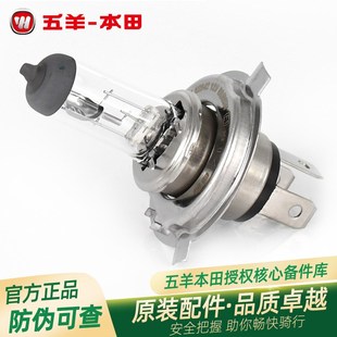 五羊本田猛鸷幻影战神威领新锋弛小火箭原厂H4前照灯泡前大灯泡