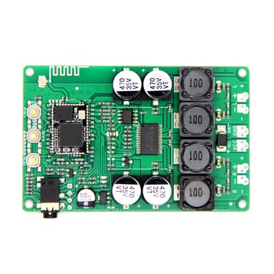蓝牙5.0高通QCC3031/3034对箱TWS AUX输入APTXHD功放板2x20W/30W
