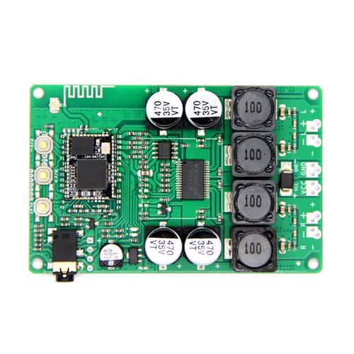 蓝牙5.0高通QCC3031/3034对箱TWS AUX输入APTXHD功放板2x20W/30W