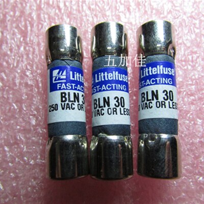 BLN30 250V30A 10*38 美国 熔断器保险丝 全新原装