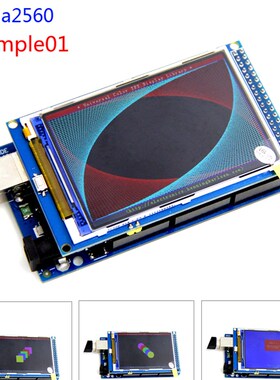3.2寸TFT彩屏模块 320X480高清 液晶屏 支持MEGA2560 R3