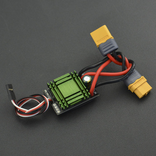 20A双向有刷电调 黑翅双向电子调速器 带XT60插头