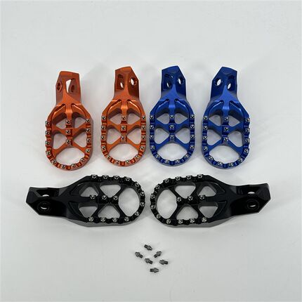 2024款铝合金改装脚踏板适用KTM EXC SXF胡斯瓦纳GASGAS克维斯K23