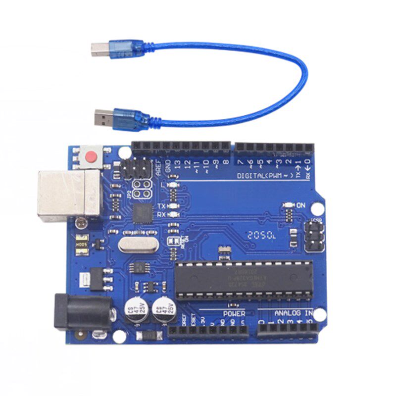 兼容 UNO-R3开发板官方版本兼容控制ATmega328P单片机模块