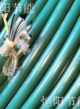 易格斯伺服电缆6芯进口屏蔽线CF21.15.15.02.01.UL 4G1.5+(2x1.5)