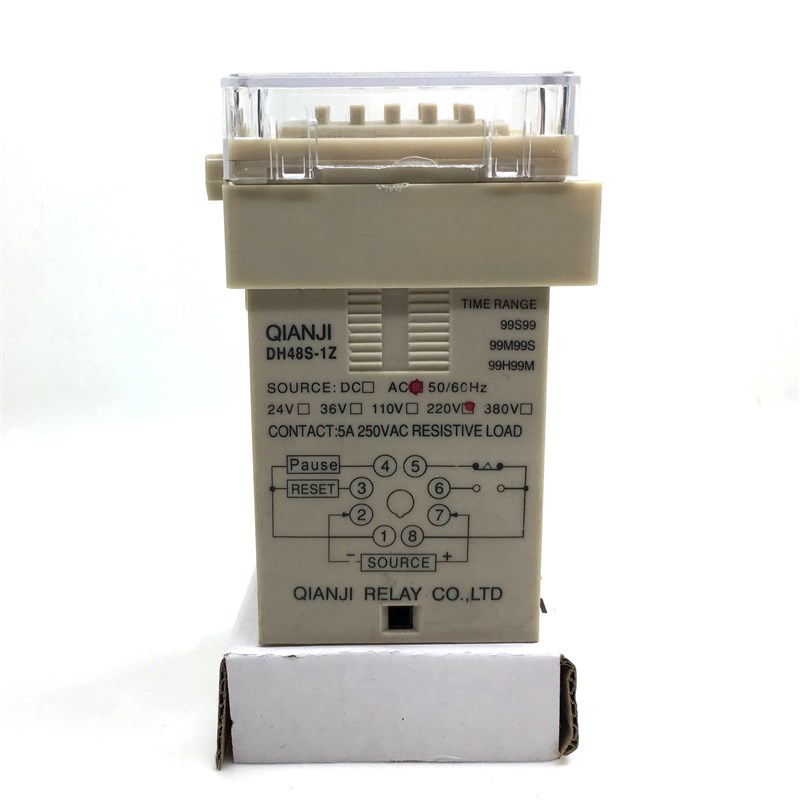 时间继电器DH48S-1Z AC220V 控制99S-99H 负载稳定