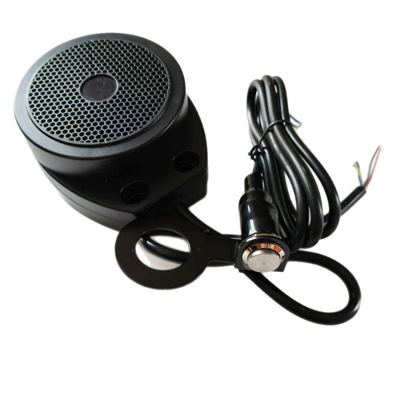 摩托车声浪喇叭模拟器电动车声音12V-80伏用防水油门联动卡丁跑车
