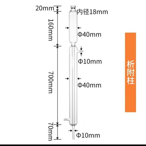 四组分法石油沥青含量测定器原油沥青质抽提器玻璃吸附柱SH/T0509